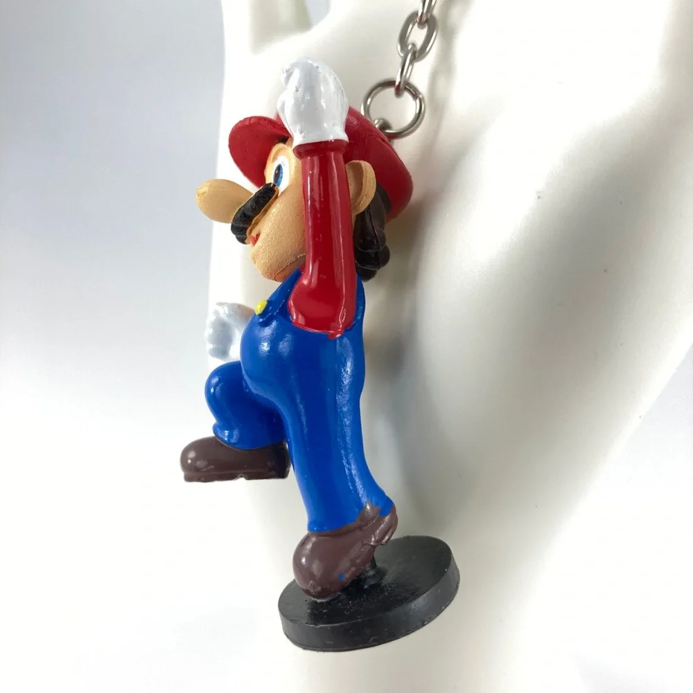 Host Pick! Super Mario Action Figure Key Ring Nintendo 2007 2.5